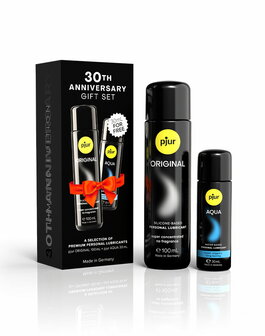 Pjur 30th Anniversary Cadeauset &sbquo;&Auml;&igrave; Original 100 ml &amp; Aqua 30 ml