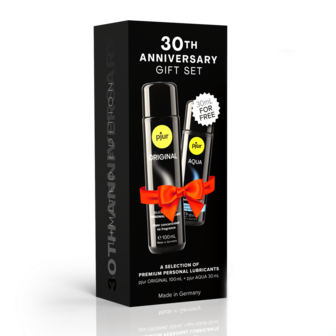 Pjur 30th Anniversary Cadeauset &sbquo;&Auml;&igrave; Original 100 ml &amp; Aqua 30 ml