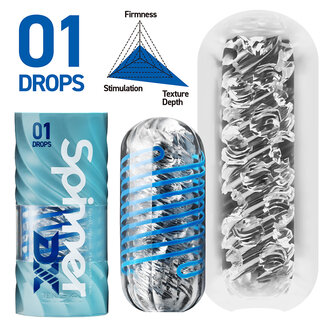 Tenga - Spinner DX01 Drops - Masturbator