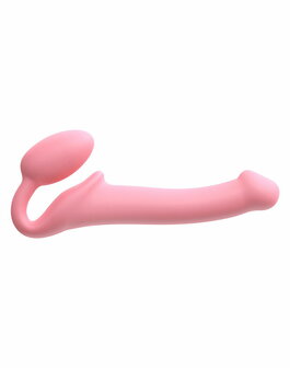 Strap-On-Me - Strapless Strap-on Dildo - Buigbaar - Roze - Maat XL