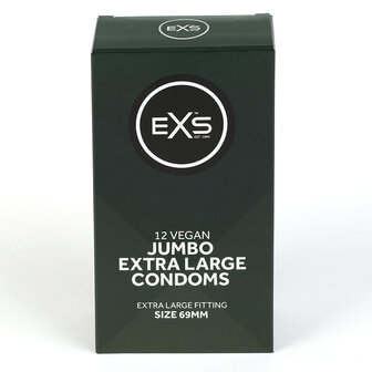 EXS Jumbo XL Condooms - 69 mm - 12 stuks