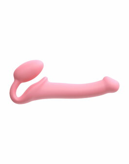 Strap-On-Me - Strapless Strap-on Dildo - Buigbaar - Roze - Maat L