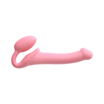 Strap-On-Me - Strapless Strap-on Dildo - Buigbaar - Roze - Maat L
