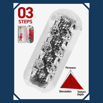 Tenga - Spinner DX03 Steps - Masturbator