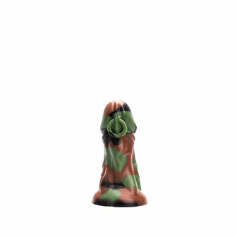 Kiotos Revolt - Dildo Fantasie - Green Army - 05 - Medium - 14,5 x 5 cm