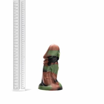 Kiotos Revolt - Dildo Fantasie - Green Army - 05 - Medium - 14,5 x 5 cm