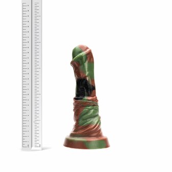 Kiotos Revolt - Dildo Fantasie - Green Army - 02 - Small - 19,5 x 5 cm