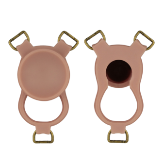 LoveToy - Ingen - Holle Strap-on met Siliconen Staaf - 23 cm - Lichte Huidskleur - Maat L/XL/2XL