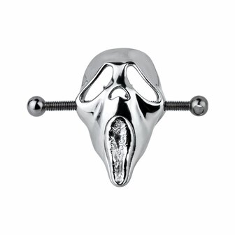 Kiotos - Screaming Ghostface - Tepelklemmen met ketting
