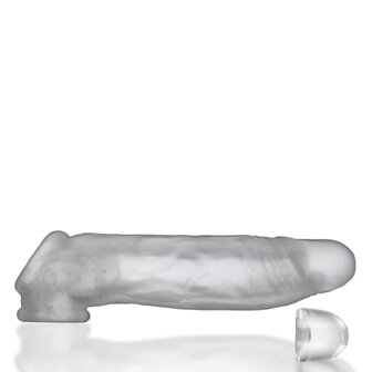 Oxballs - Dicker - Ultra-Slim Penis Sleeve - Clear Ice