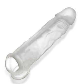 Oxballs - Dicker - Ultra-Slim Penis Sleeve - Clear Ice