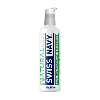 Swiss Navy Natural - Glijmiddel op Waterbasis - Alleen Natuurlijke Ingredi&euml;nten - 237 ml