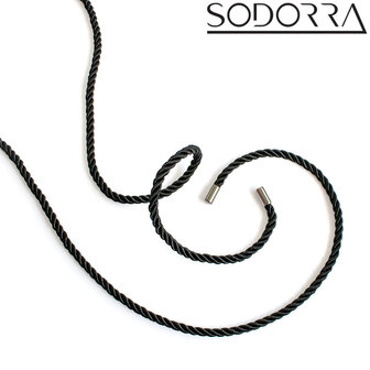 SODORRA - Shibari Bondagetouw - Zwart - 5 meter