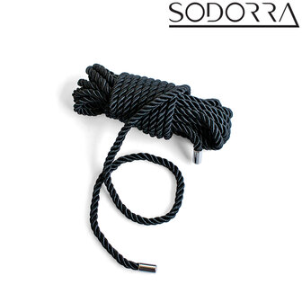 SODORRA - Shibari Bondagetouw - Zwart - 5 meter