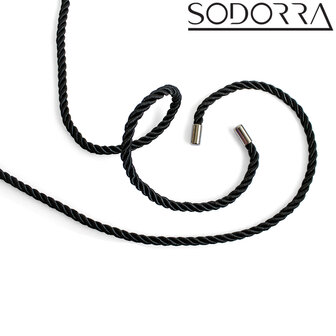 SODORRA - Shibari Bondagetouw - Zwart - 5 meter