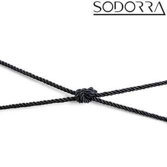 SODORRA - Shibari Bondagetouw - Zwart - 5 meter
