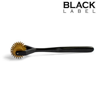 Black Label - Wartenburg Pinwheel met 5 Wieltjes - Zwart/Goud