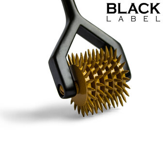 Black Label - Wartenburg Pinwheel met 5 Wieltjes - Zwart/Goud