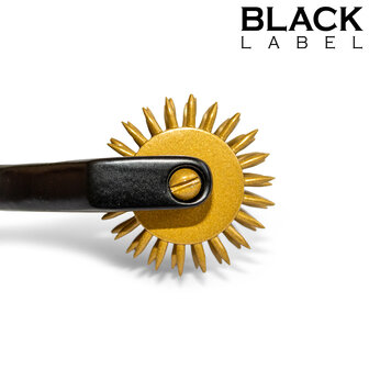 Black Label - Wartenburg Pinwheel met 5 Wieltjes - Zwart/Goud