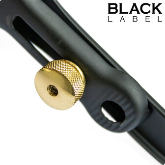 Black Label - Cusco Speculum met glijmiddel-tube - Zwart/Goud