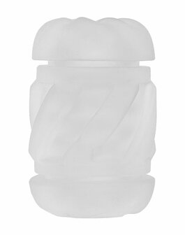 Leten - Sleeve voor SM500 Super Thrusting Masturbator met Telefoonhouder - Transparant