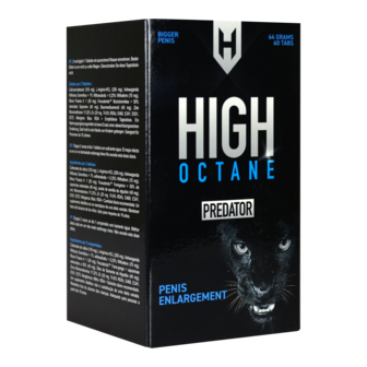 High Octane - Predator - Penisvergroting - 60 tabletten
