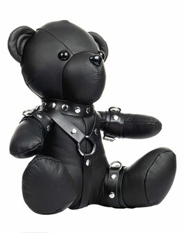 Rimba - Zwart Lederen BDSM Teddybeer