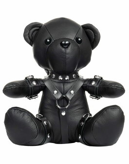 Rimba - Zwart Lederen BDSM Teddybeer