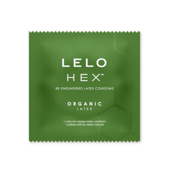 LELO - HEX Organic Condooms - 12 stuks