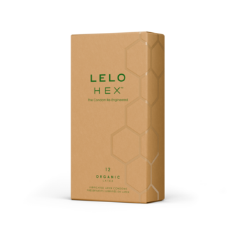 LELO - HEX Organic Condooms - 12 stuks