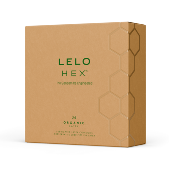 LELO - HEX Organic Condooms - 36 stuks