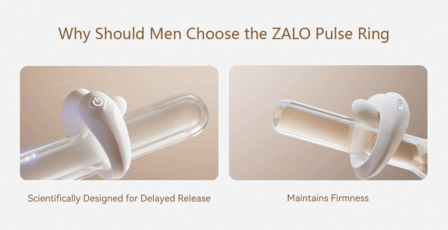 ZALO - Apis - Vibrerende koppelring - App Control - Zwart