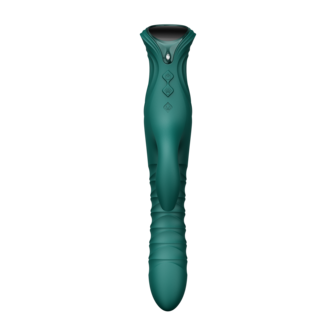 ZALO - Mose 2 - Stotende Rabbit Vibrator &ndash; Smaragdgroen