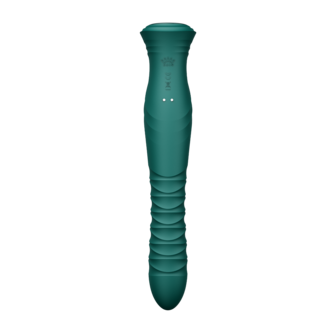 ZALO - Mose 2 - Stotende Rabbit Vibrator &ndash; Smaragdgroen