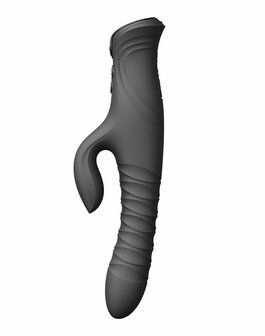 ZALO - Mose 2 - Stotende Rabbit Vibrator &ndash; Zwart