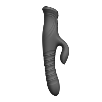 ZALO - Mose 2 - Stotende Rabbit Vibrator &ndash; Zwart