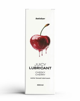 Satisfyer - Glijmiddel op Waterbasis - Cheeky Cherry - 300 ml