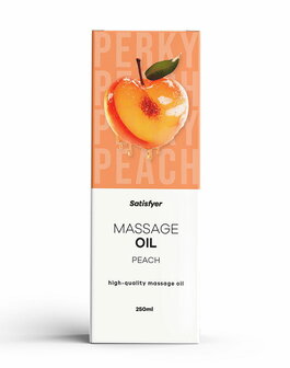 Satisfyer - Massageolie - Peach - 250 ml