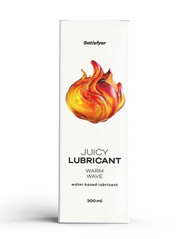 Satisfyer - Glijmiddel op Waterbasis - Warming Wave - 300 ml