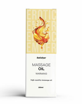 Satisfyer - Massageolie - Warming - 250 ml