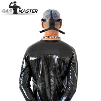 GASMASTER Alien Gasmasker &ndash; Gepolariseerde Lenzen + Metalen Oogkappen