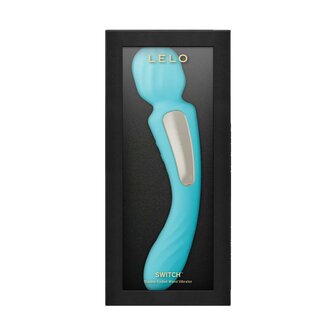LELO - Switch - Dubbelzijdige Wand Vibrator &amp; G-spot Vibrator - App Control - Aqua