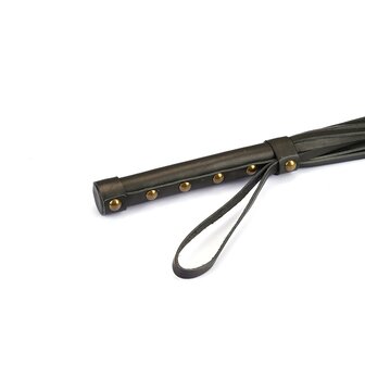 Liebe Seele - Samurai - Stoere Lederen Flogger - Zwart