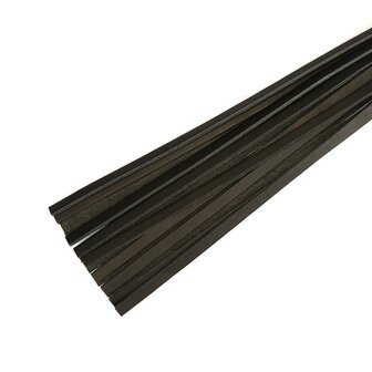 Liebe Seele - Samurai - Stoere Lederen Flogger - Zwart