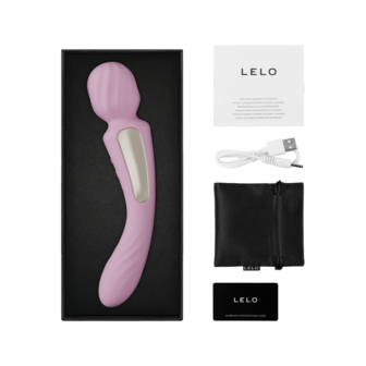 LELO - Switch - Dubbelzijdige Wand Vibrator &amp; G-spot Vibrator - App Control - Roze