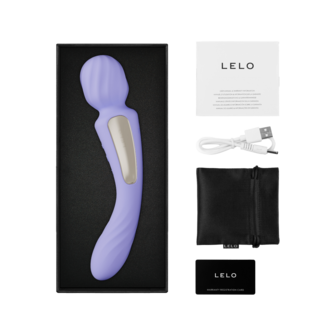 LELO - Switch - Dubbelzijdige Wand Vibrator &amp; G-spot Vibrator - App Control - Lila