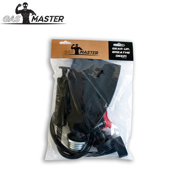 GASMASTER Rebreathing Bag XXL &ndash; 3L Rubber met RD40 Schroefdraad