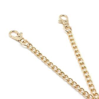 Liebe Seele - Verstelbare Bull Nose Tepelklemmen Met Ketting - Goud