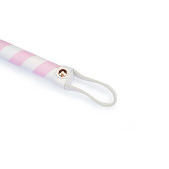 Liebe Seele - Fairy Collection - Kleine Flogger - Zacht Geitenleder - Roze/Wit