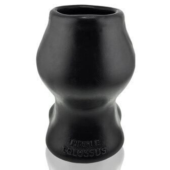 Oxballs - Pighole Colossus Red Lava - Holle Buttplug - Tunnelplug - Rood/Zwart